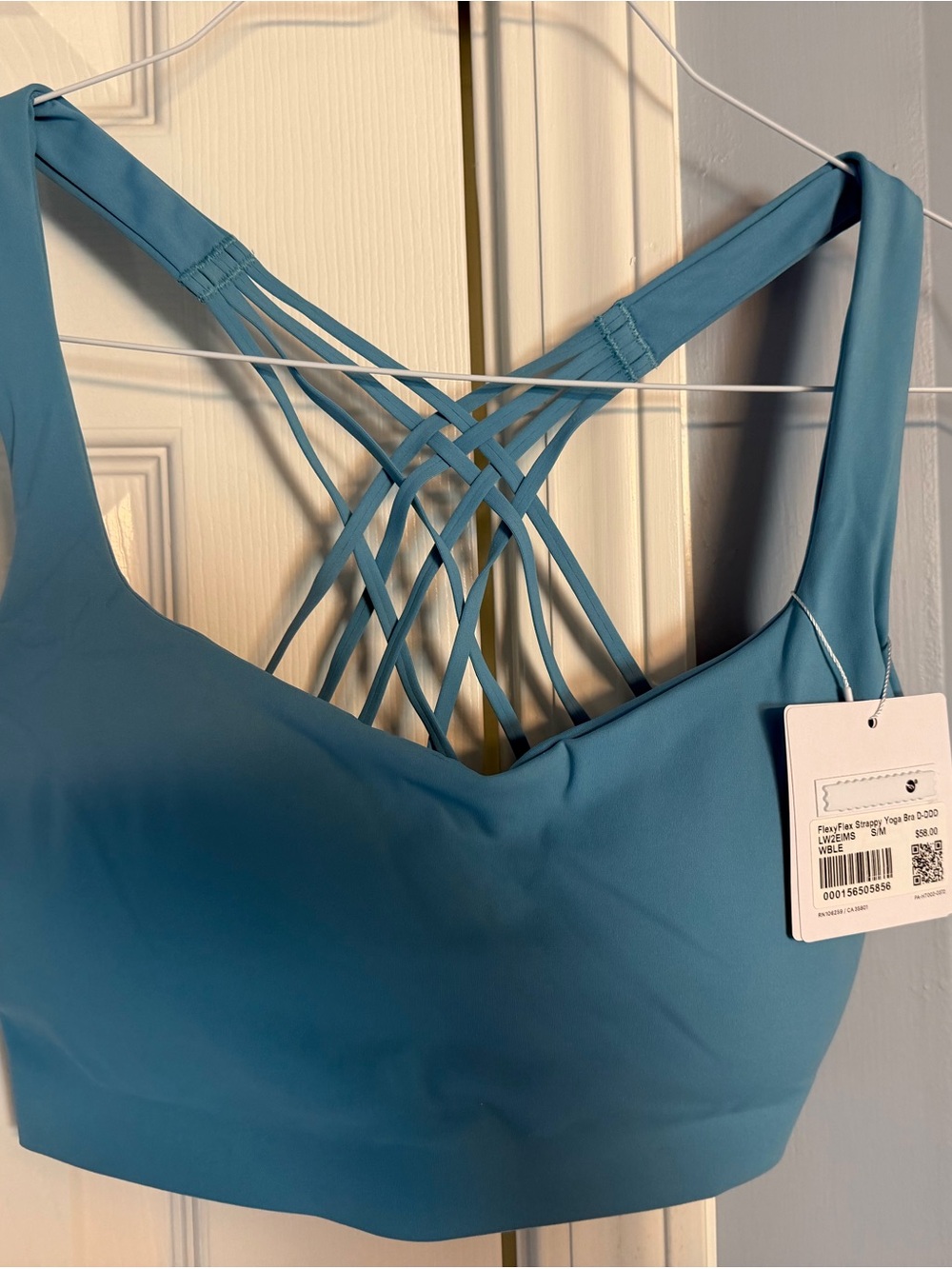 lululemon athletica Strappy Back Sports Bra - Teal